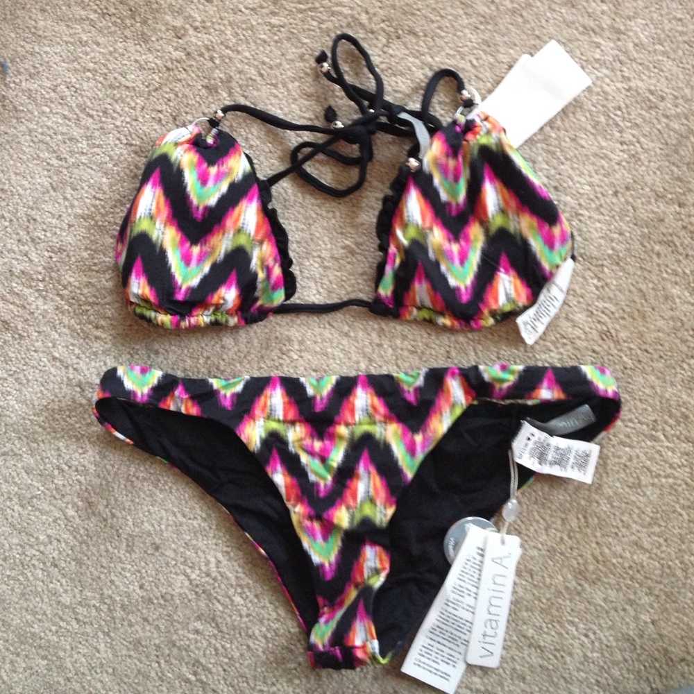 Vitamin A bikini top & bottom